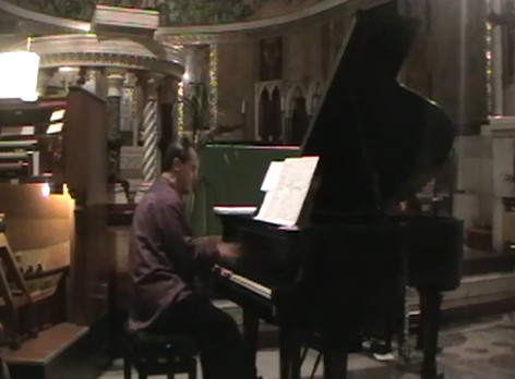 Marco at piano